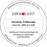 Zertifizierter Sachverständiger für Schäden an Gebäuden (EIPOSCERT) - durch die gemäß DIN EN ISO/IEC 17024 akkreditierte Zertifizierungsstelle EIPOSCERT Zertifizierter Sachverständiger für Schäden an Gebäuden (EIPOSCERT) - durch die gemäß DIN EN ISO/IEC 17024 akkreditierte Zertifizierungsstelle EIPOSCERT